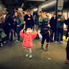 Video: Perfect Child Starts Subway Platform Dance Party